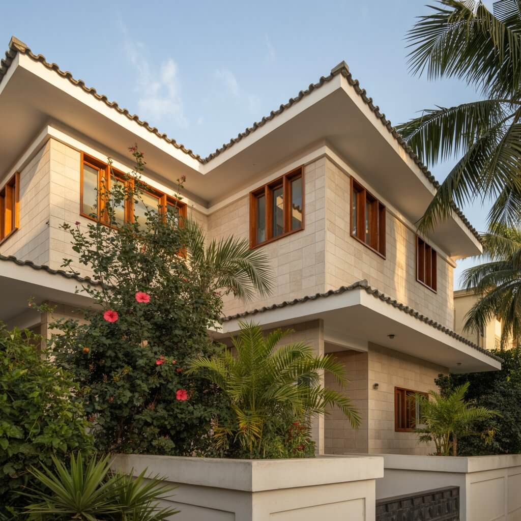 a photograph of a story building