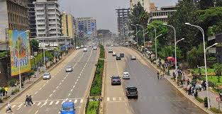 beautiful street in ghana